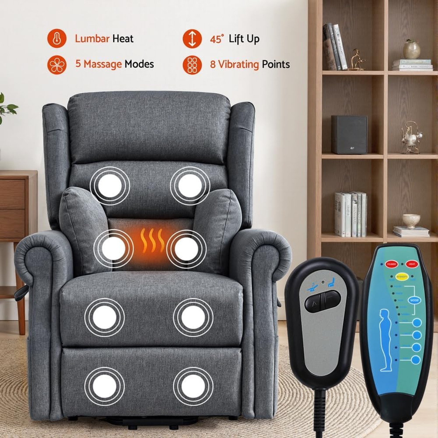 Artiss Electric Lift Massage Recliner