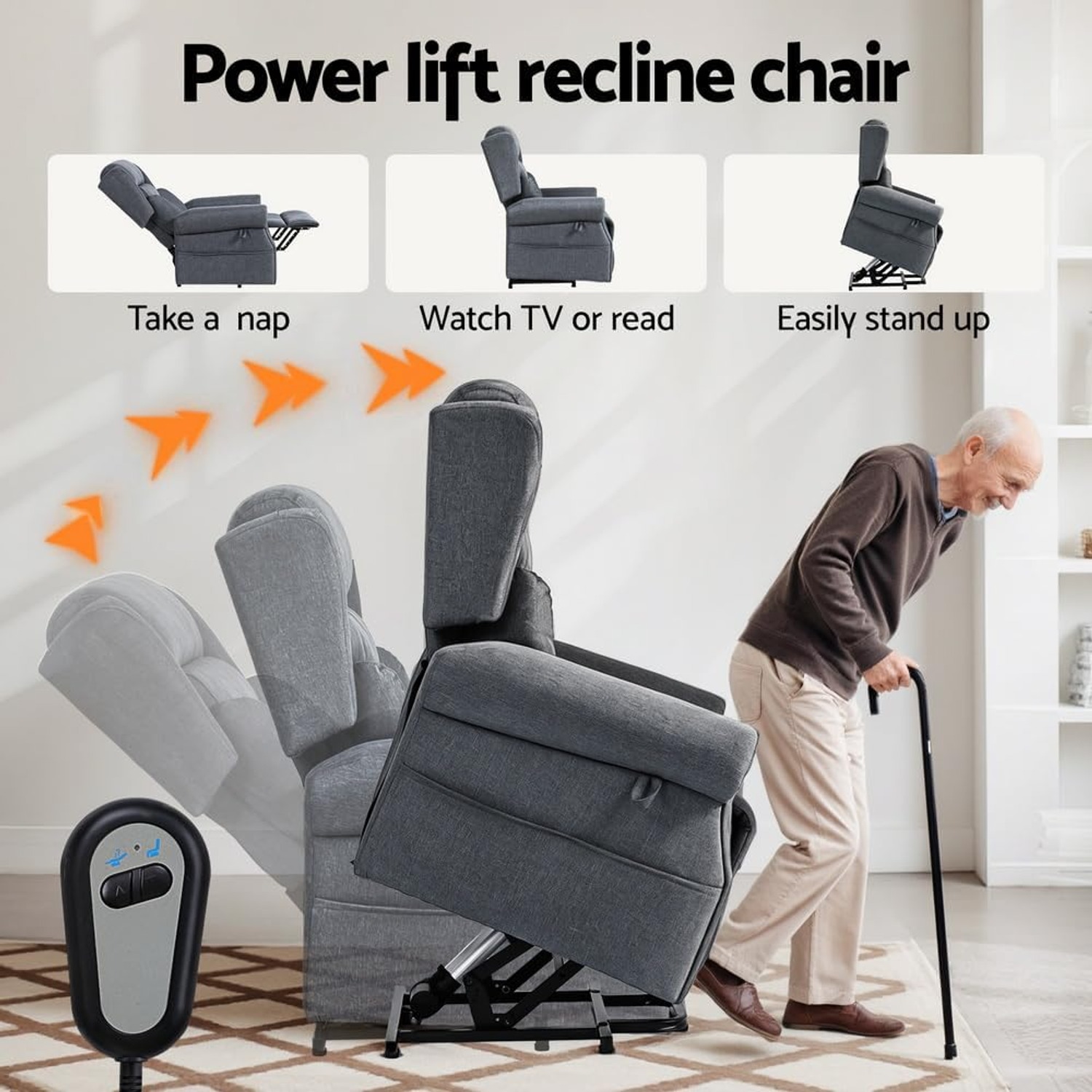Artiss Electric Lift Massage Recliner