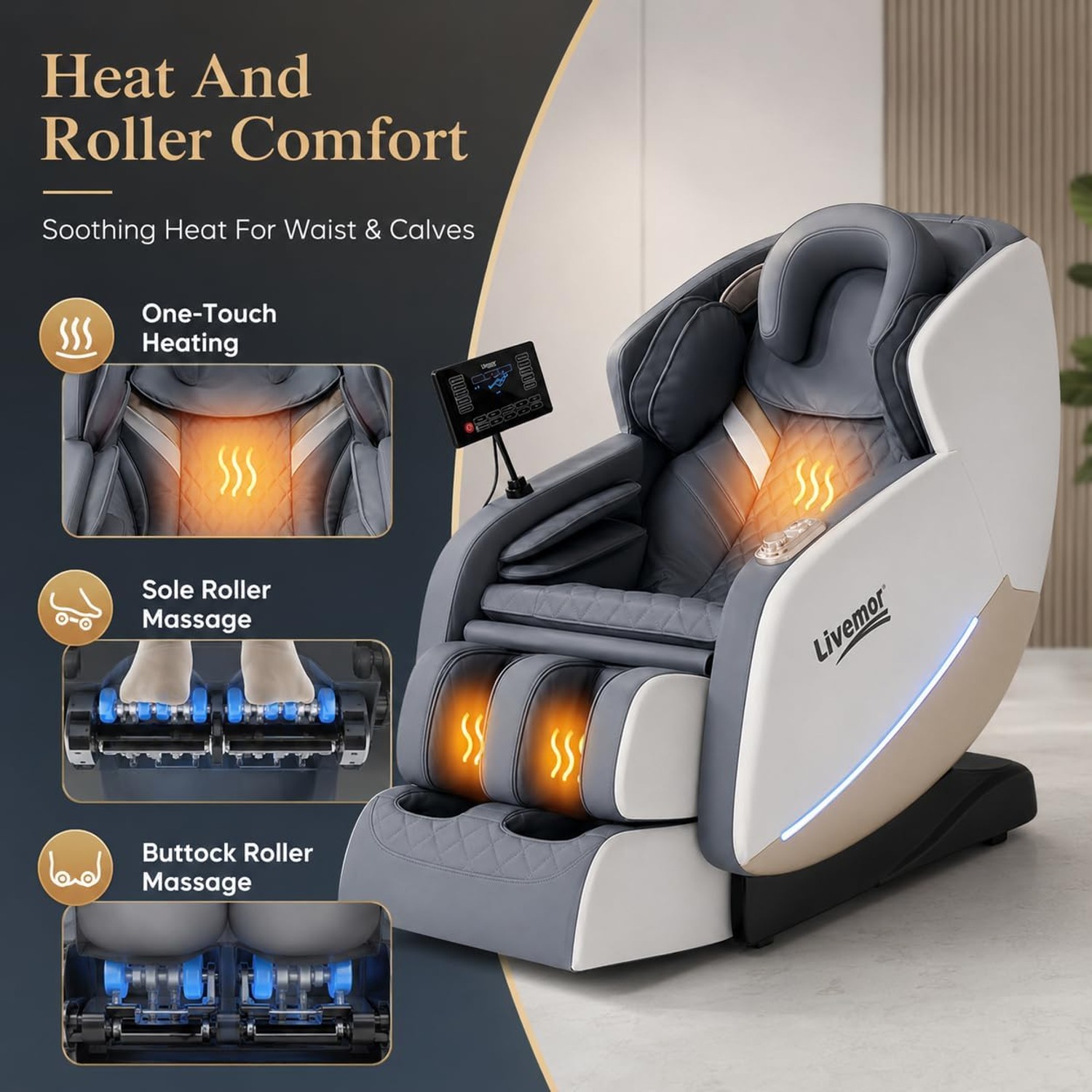 Livemor Full Body Massage Chair: image 7