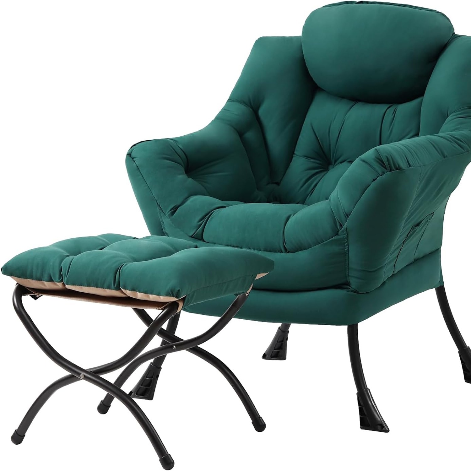 TIITA Lazy Lounge Chair with Ottoman