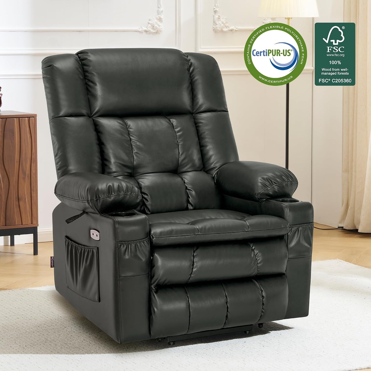 MCombo Dual Motor Power Lift Recliner
