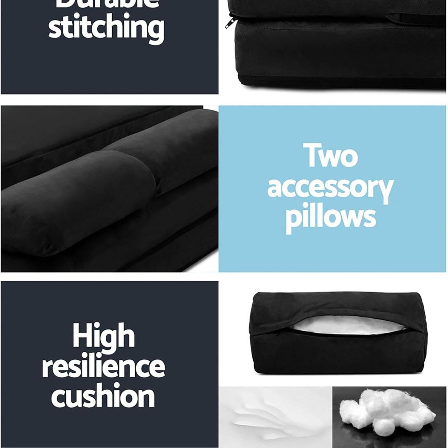 Adjustable Floor Lounge Sofa Bed