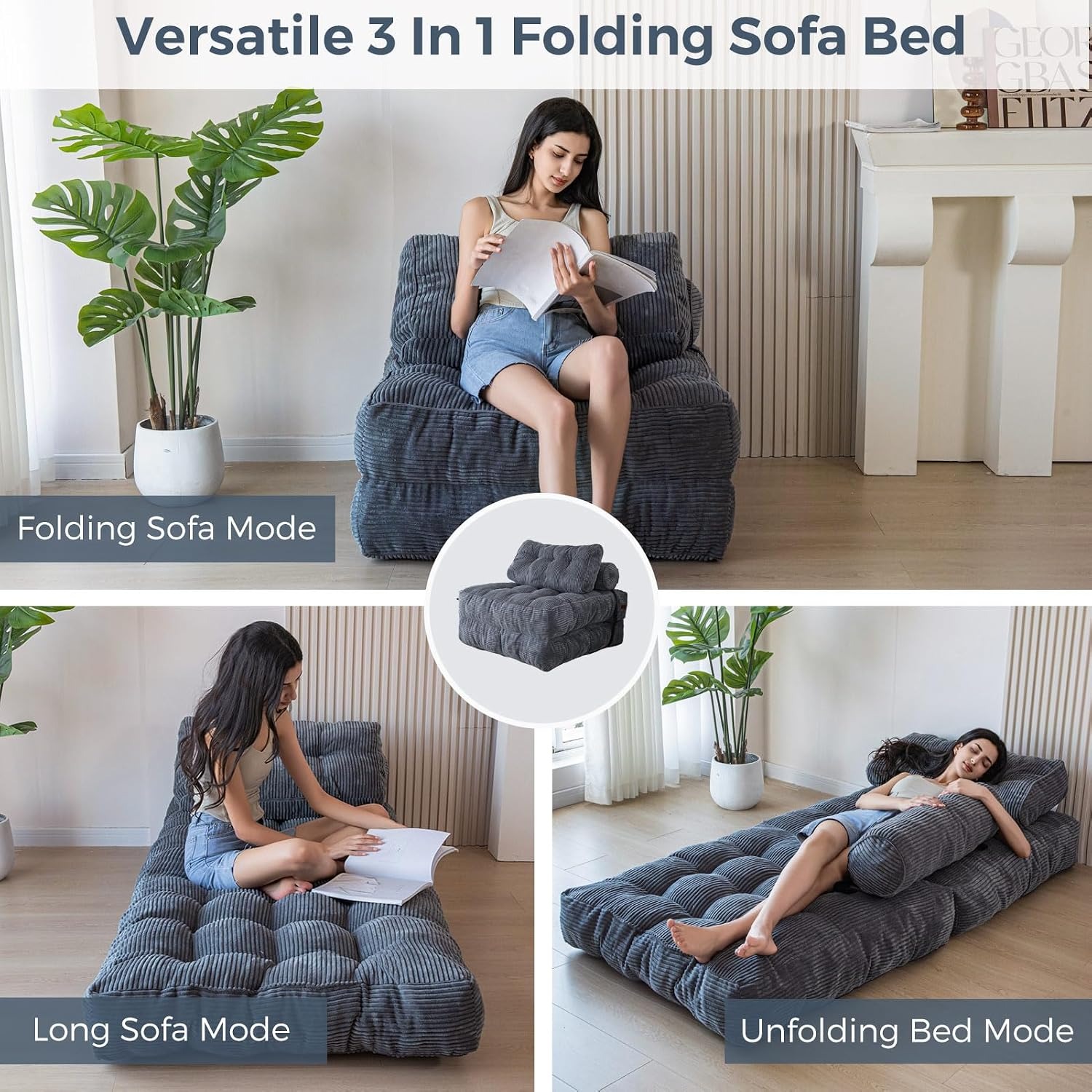 Folding Sleeper Chair Bed