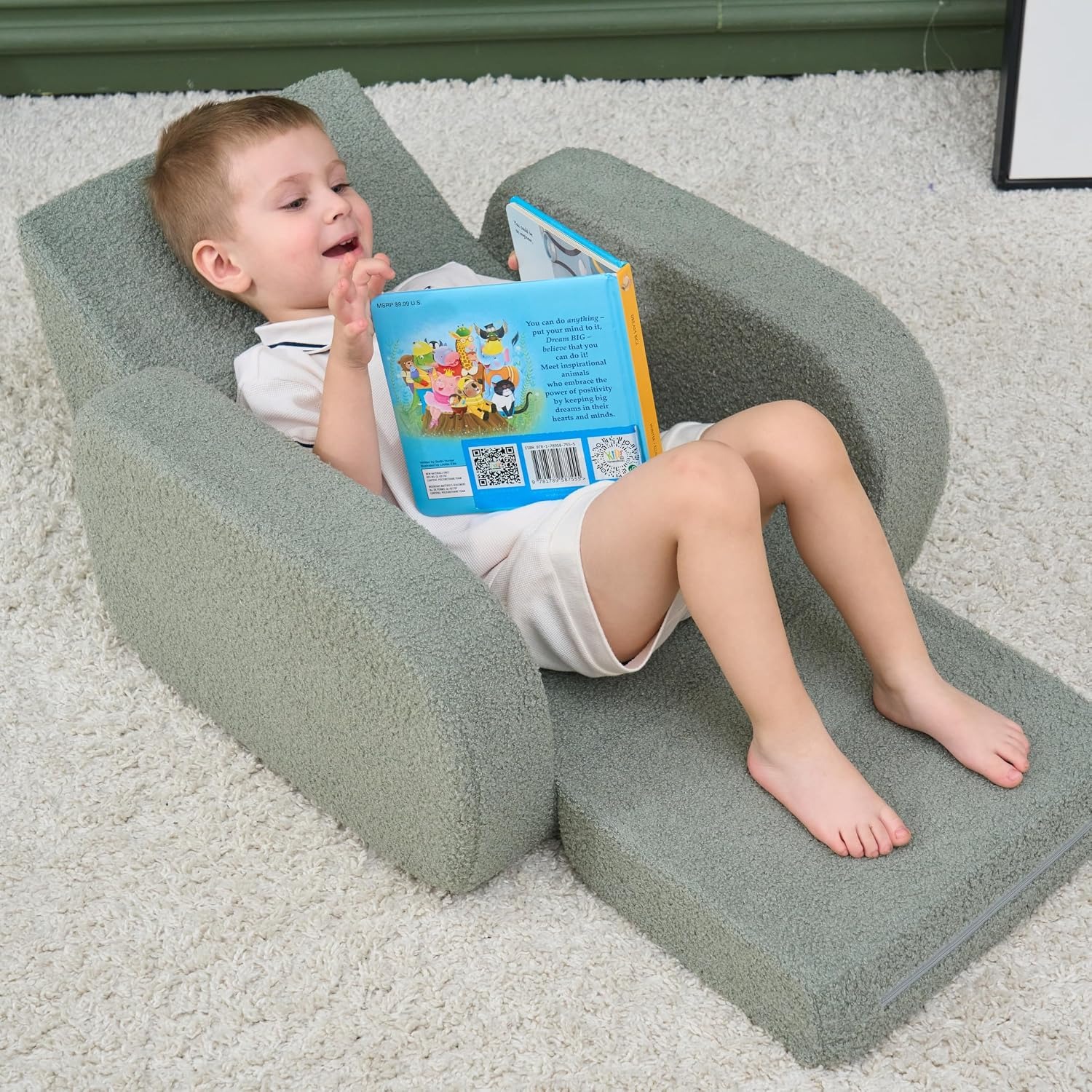 KidBloom Fold-Out Kids Sofa: image 9