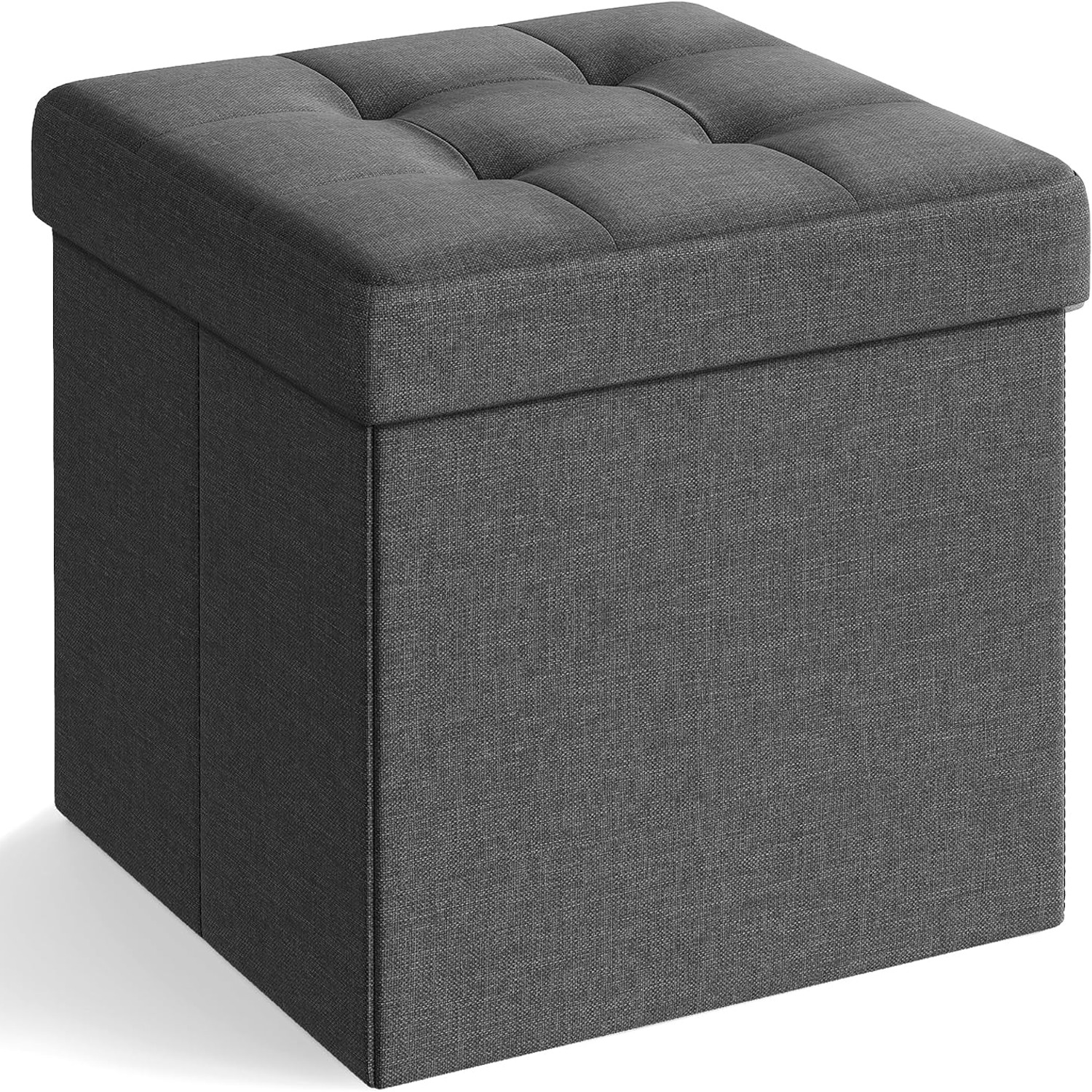 SONGMICS Folding Storage Ottoman