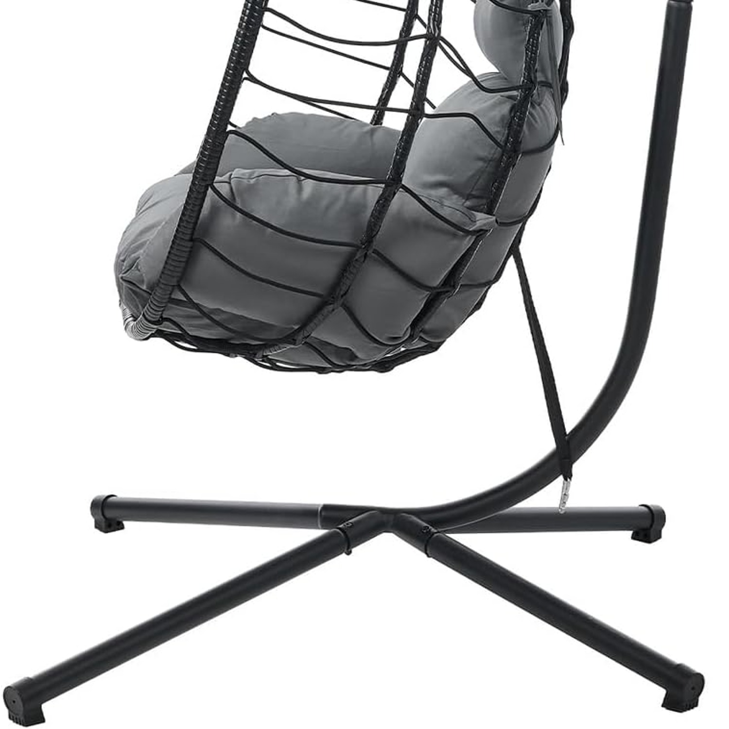LI LIVSIP Hanging Egg Chair with Stand: image 9