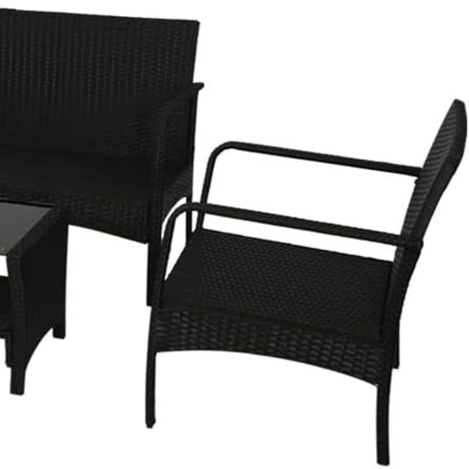 Gardeon Four-Piece Wicker Outdoor Lounge Setting: image 6