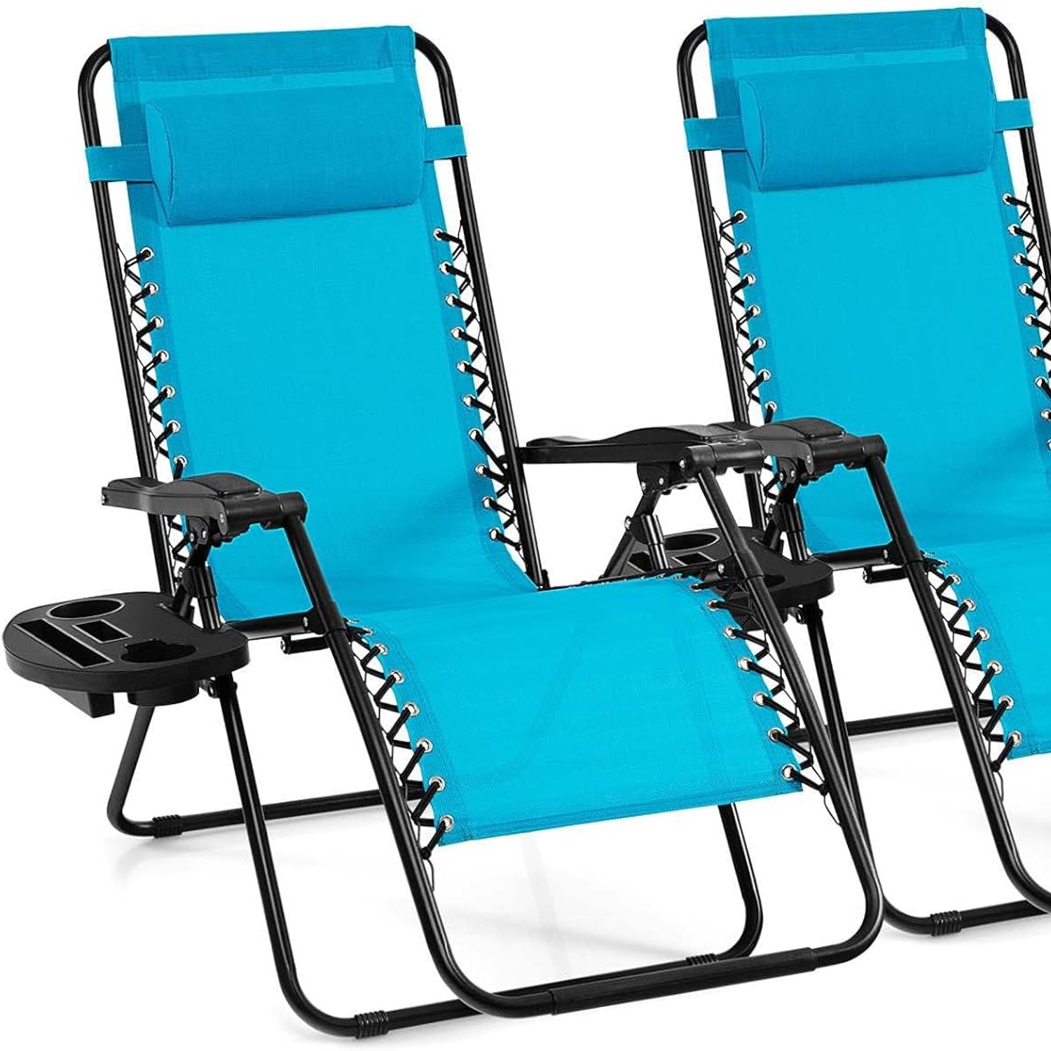 Costway Folding Zero Gravity Lounge Chair: image 10